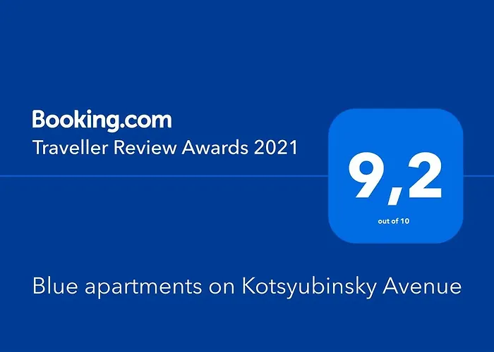 Blue Apartments On Kotsyubinsky Avenue